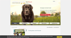 Desktop Screenshot of mein-hund-und-ich.de
